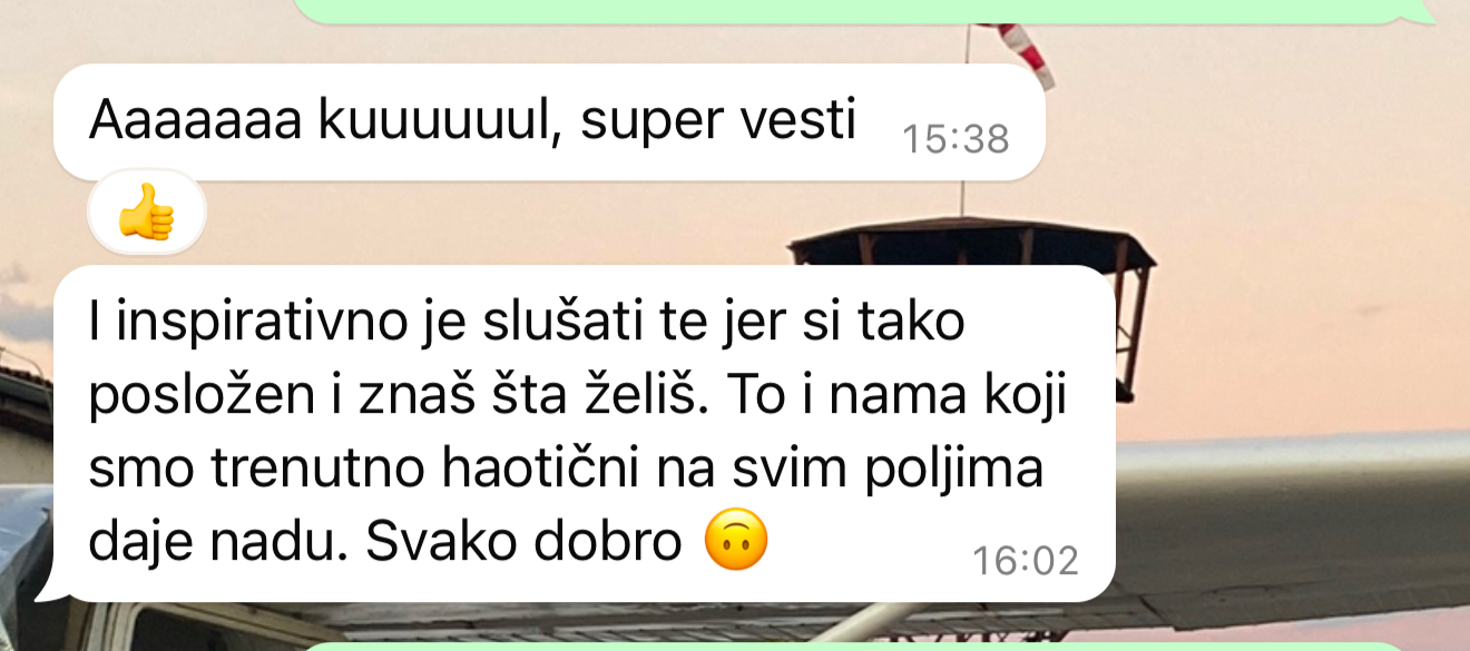 Poruka o jasnoći i smirenosti u radu