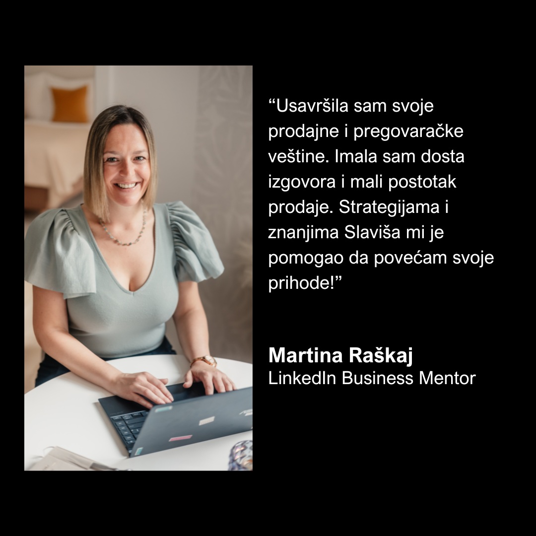 Martina Raškaj, LinkedIn Business Mentor